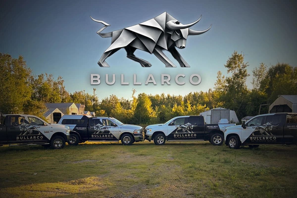Bullarco Roofing team and completed projects showcasing combined 25+ years of expertise